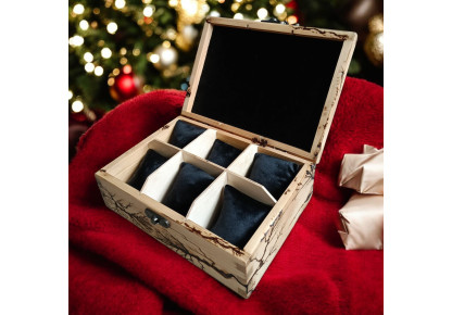 Drewniane pudełko na zegarki,pudełko na zegarki,