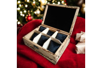 Drewniane pudełko na zegarki,pudełko na zegarki,