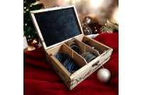 Drewniane pudełko na biżuterię,organizer