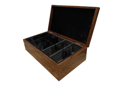 Drewniane pudełko na...