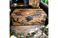 Drewniane pudełko na zegarki,pudełko na zegarki,