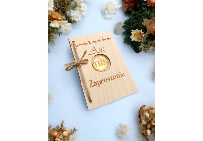 Zaproszenie Pierwsza Komunia Święta