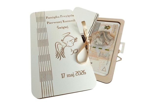 Etui, Pudełko na Pieniądze, Pierwsza Komunia Święta, Wesele , Chrzest