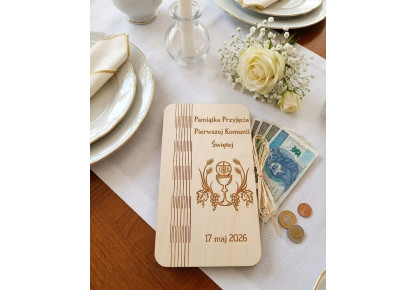 Etui, Pudełko na Pieniądze, Pierwsza Komunia Święta, Wesele , Chrzest