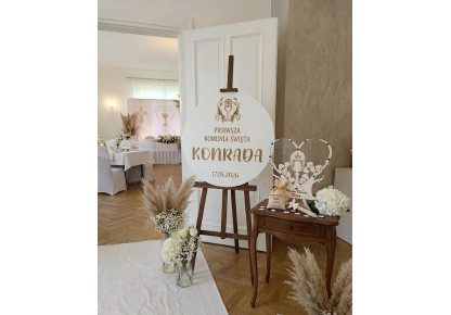 Tablica Powitalna Pierwsza Komunia Święta