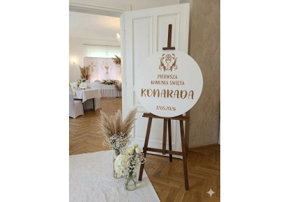 Tablica Powitalna Pierwsza Komunia Święta