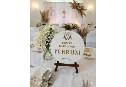 Tablica Powitalna Pierwsza Komunia Święta