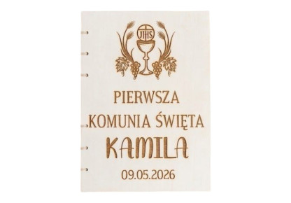 Pierwsza Komunia ,Drewniana...