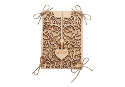 Rustykalne zaproszenia...