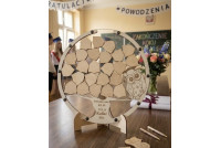 Personalizowana Księga Pamiątkowa 3D na Zakończenie Roku „Drzewo Wdzięczności” – 20 tarcz