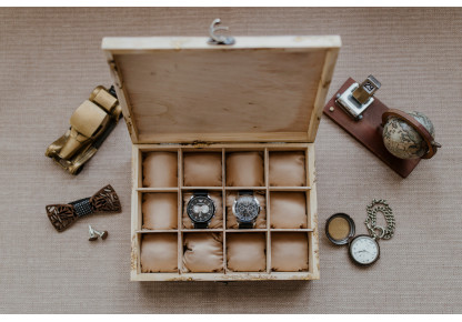 Organizer na zegrki,Drewniane pudełko na zegarki,pudełko na zegarki,