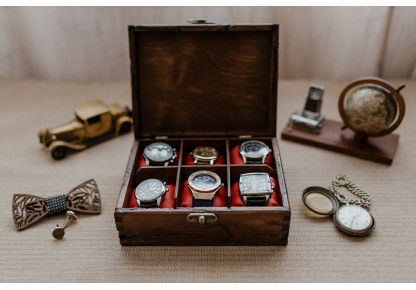 Organizer na zegrki,Drewniane pudełko na zegarki,pudełko na zegarki,