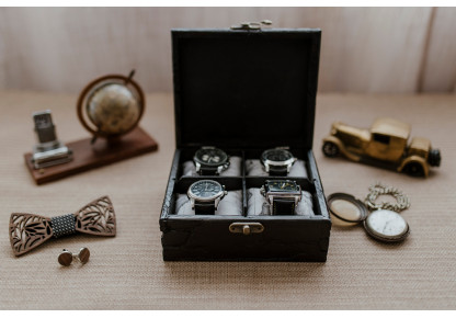 Organizer na zegrki,Drewniane pudełko na zegarki,pudełko na zegarki,