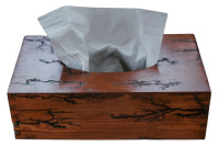 Chustecznik, CHUSTECZNIK drewniany pudełko chusteczki, Pudełko na chusteczki