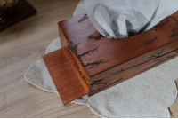 Chustecznik, CHUSTECZNIK drewniany pudełko chusteczki, Pudełko na chusteczki