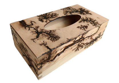 CHUSTECZNIK drewniany pudełko chusteczki, Pudełko na chusteczki