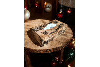 CHUSTECZNIK drewniany pudełko chusteczki, Pudełko na chusteczki