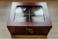 Drewniane pudełko na zegarki,pudełko na zegarki, Organizer na zegarki